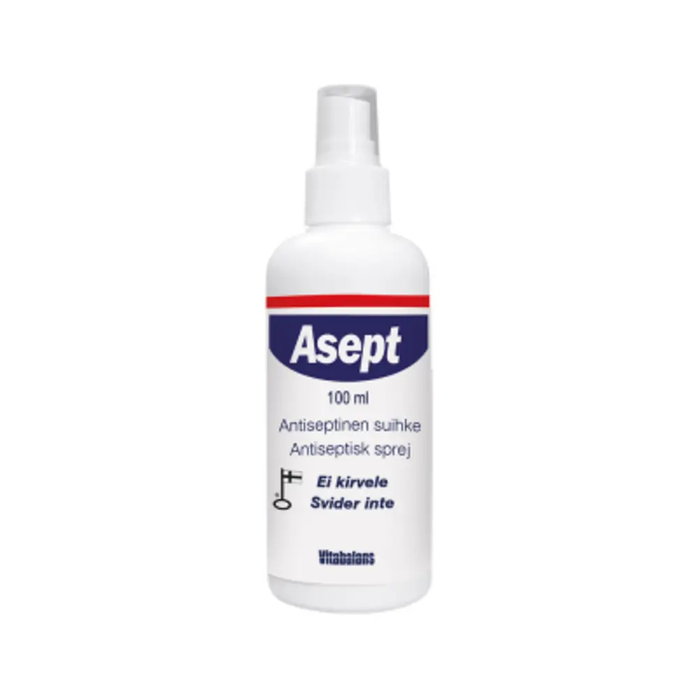 Asept-suihkepullo