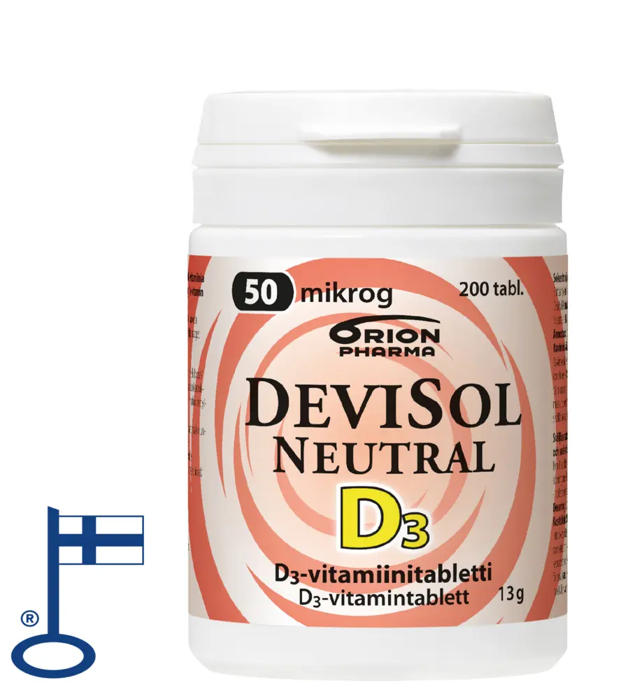 Devisol Neutral 50 mikrog nieltävä