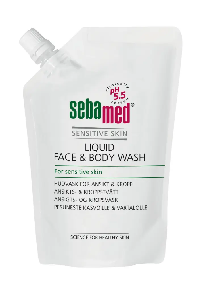 Sebamed Liquid Face&Body Wash pesuneste täyt