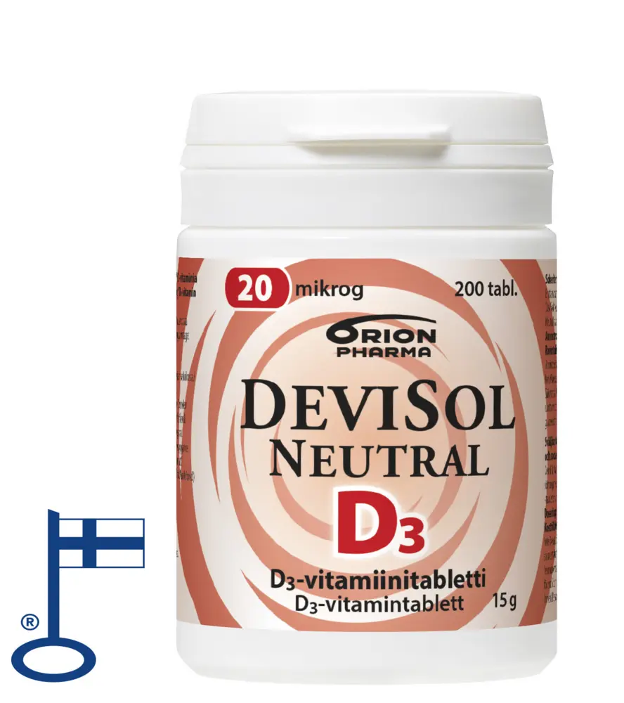 Devisol Neutral 20 mikrog nieltävä