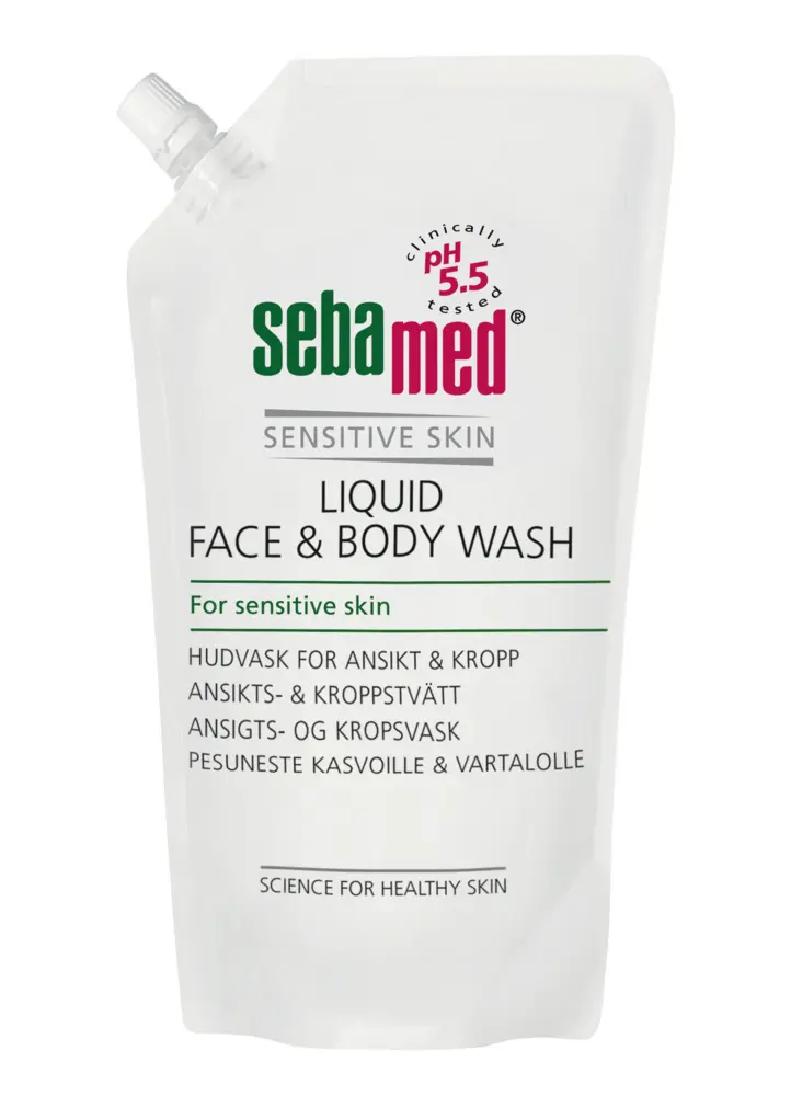Sebamed Face&Body Wash pesuneste täyttöpussi