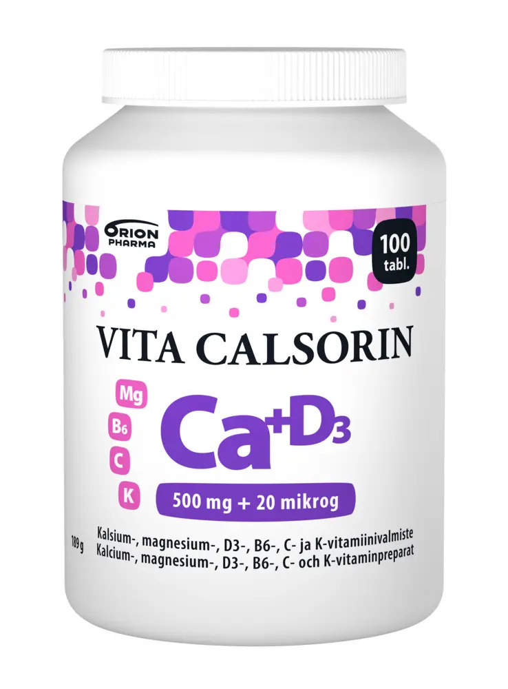 Vita-Calsorin 500mg + 20mikrog