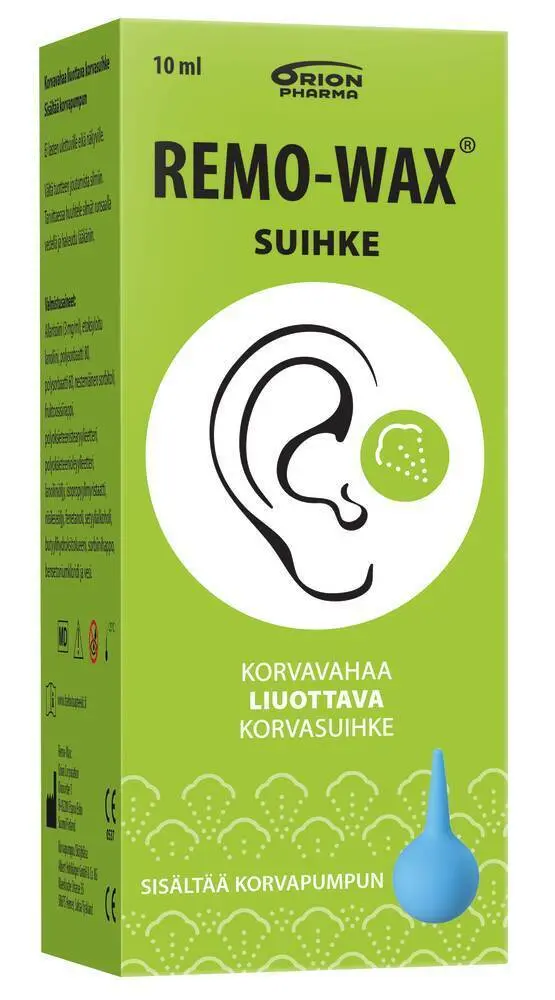 REMO-WAX KORVASUIHKE + PUMPPU