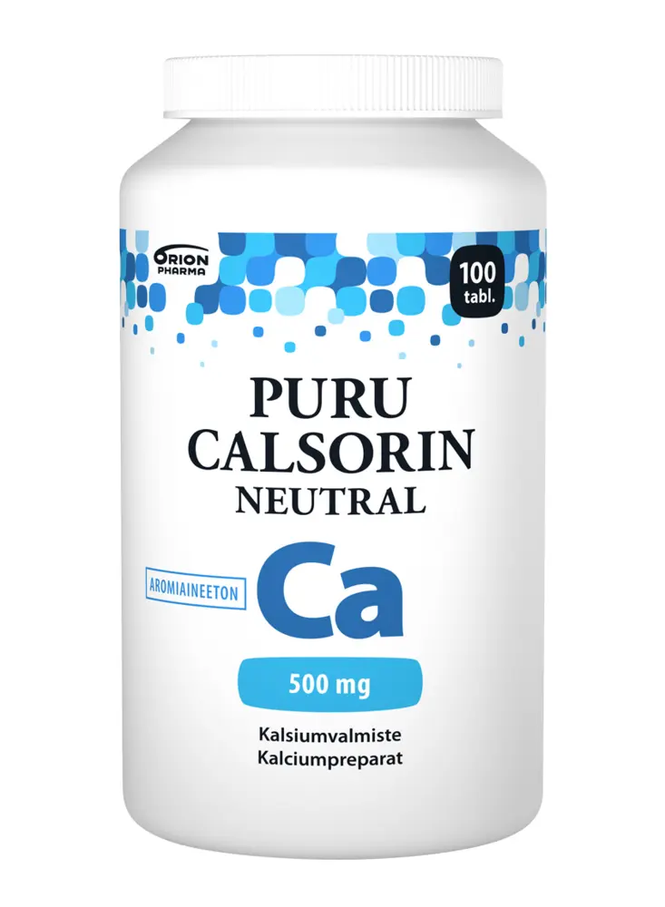 PURU CALSORIN NEUTRAL 500 MG