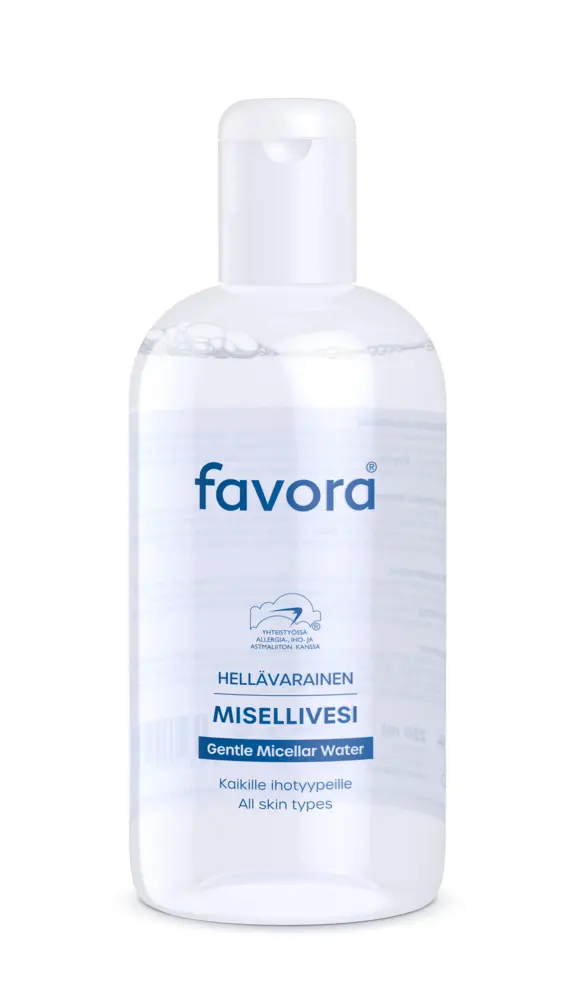 Favora hellävarainen misellivesi puhdistusvesi