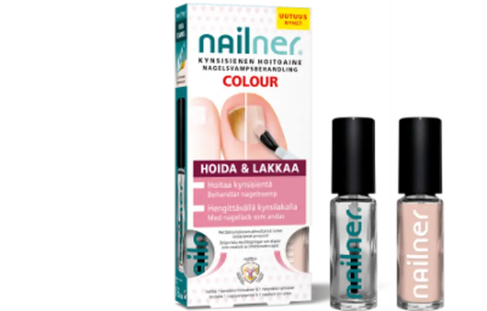 Nailner Hoida & Lakkaa liuos siveltimellä levitettävä