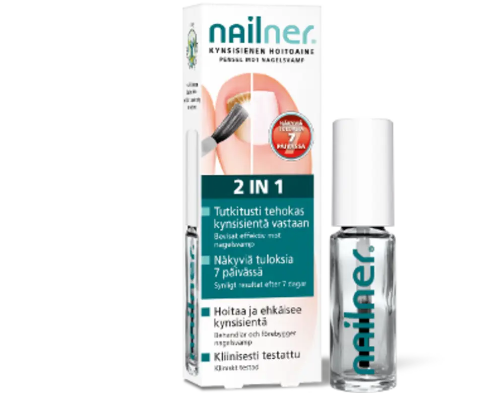 Nailner Kynsisienen Hoitoaine 2in1