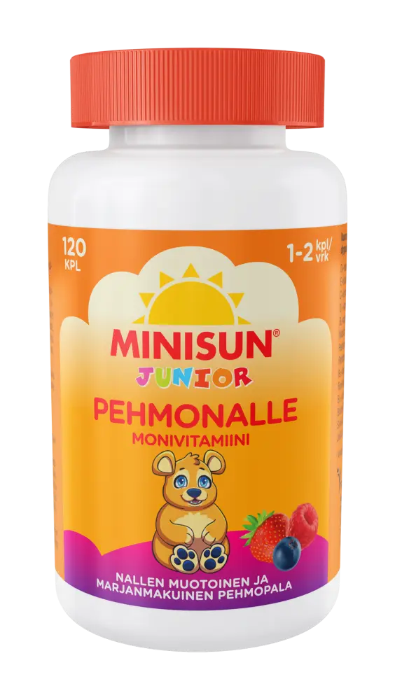 Minisun Monivitamiini Pehmonalle Marjaisa jr
