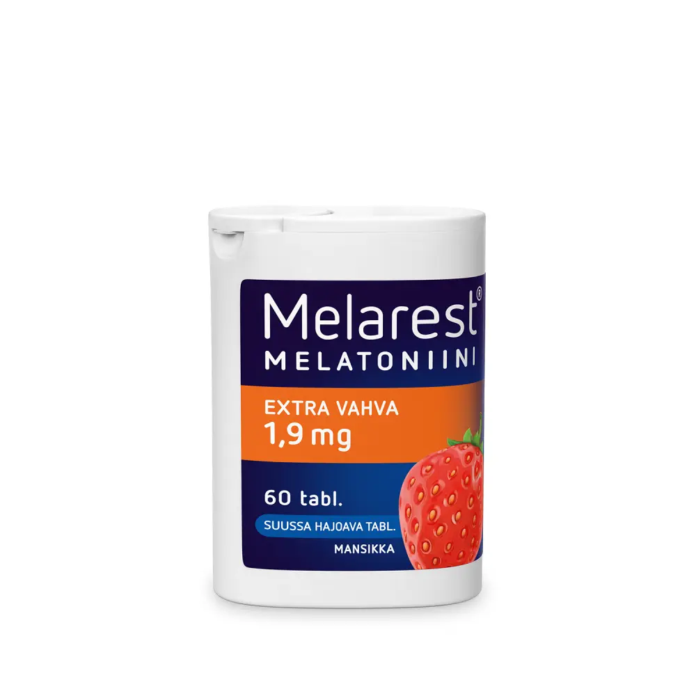 Melarest 1,9 mg Mansikka