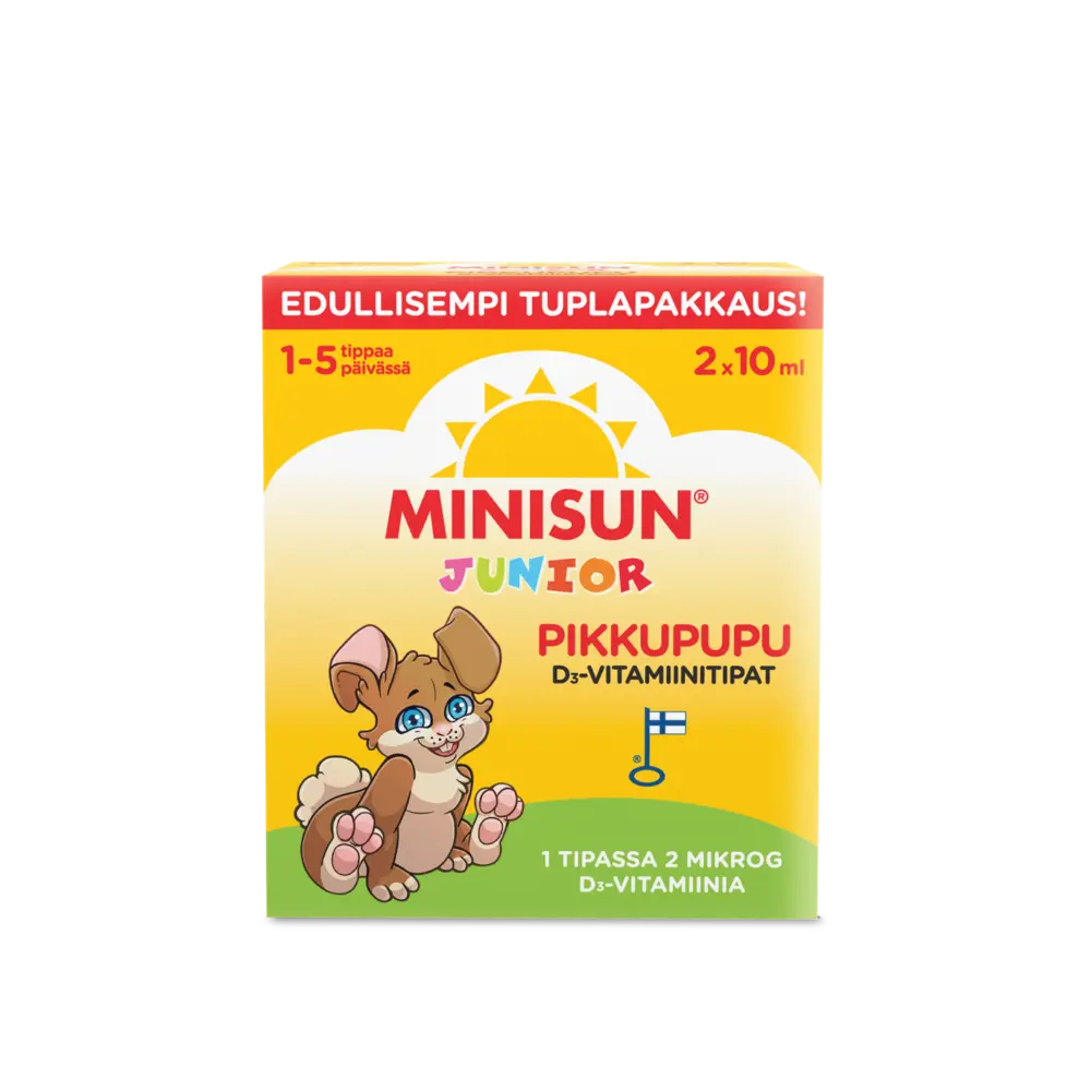 Minisun D-vitamiini tipat