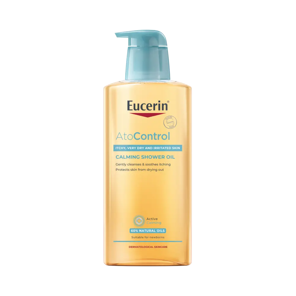 Eucerin AtoControl Bath & Shower Oil kylpy & suihkuöljy atooppiselle iholle pump