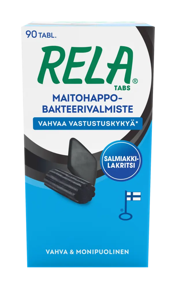 Rela Tabs Salmiakki-Lakritsi