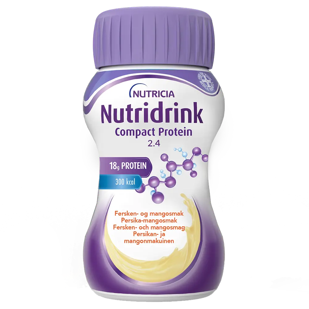 Nutridrink Compact Protein persikka-mango