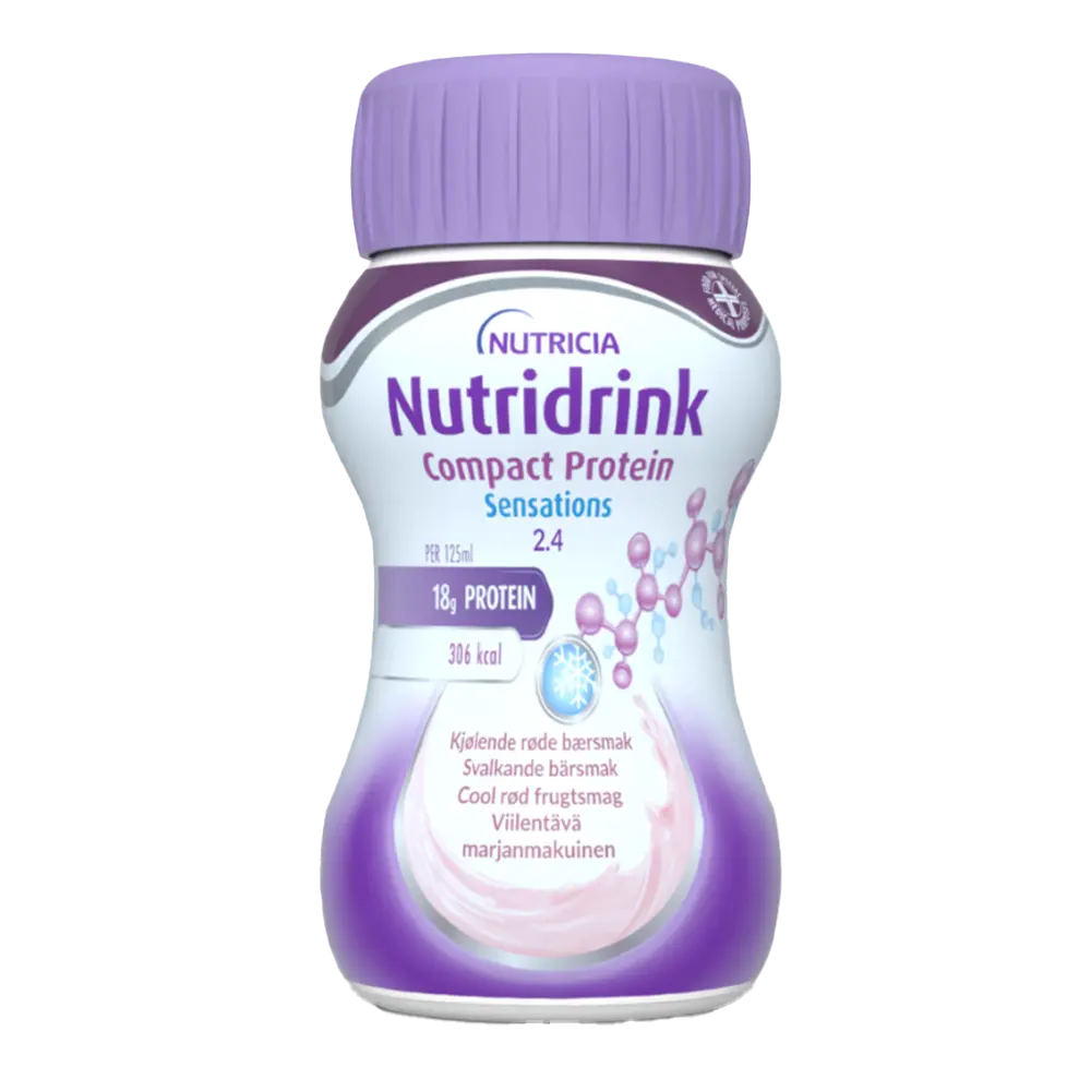Nutridrink Compact Protein Sensations viilentävä marjanmakuinen