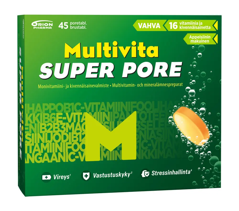 Multivita Super Pore monivitamiini