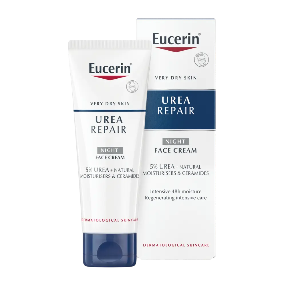 Eucerin UreaRepair 5% Urea Night Face Cream