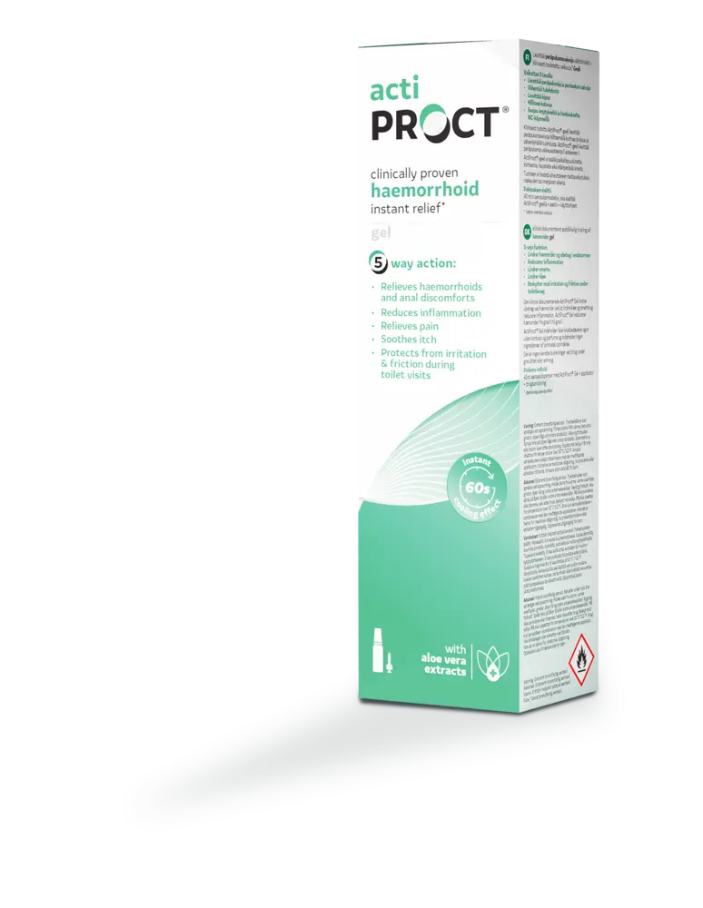 ActiProct Geeli aerosoliannostelijalla
