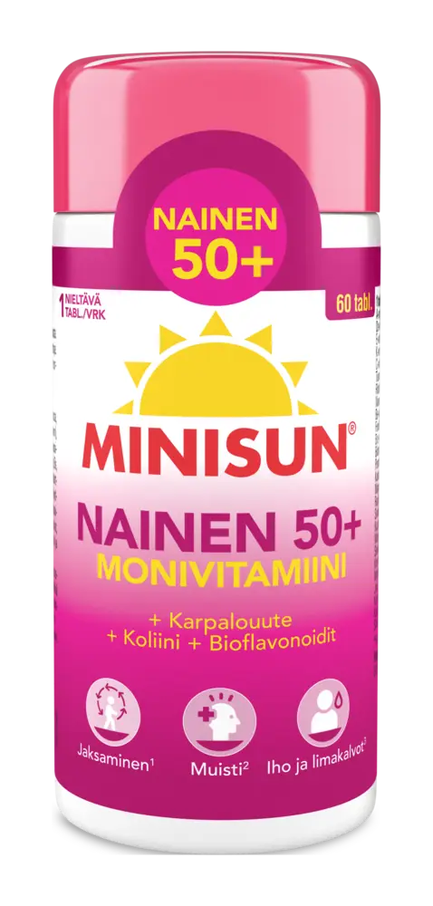 Minisun Monivitamiini Nainen 50+