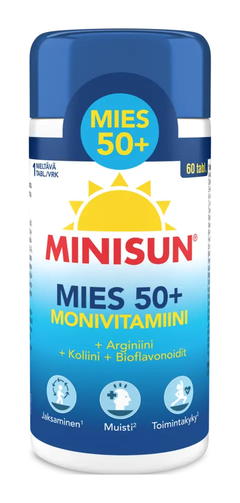 Minisun Monivitamiini Mies 50+