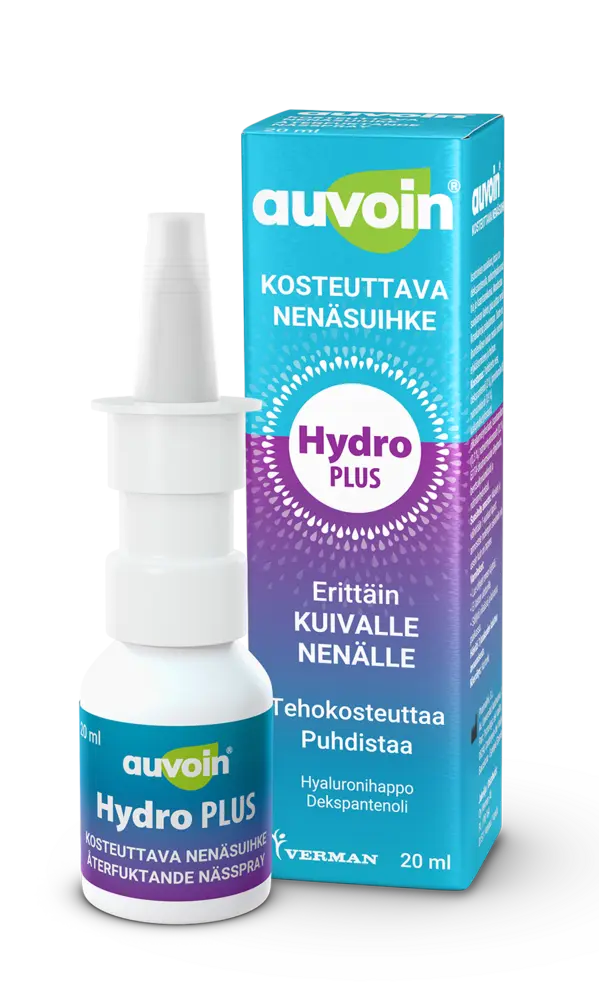 Auvoin Hydro Plus kosteuttava nenäsuihke