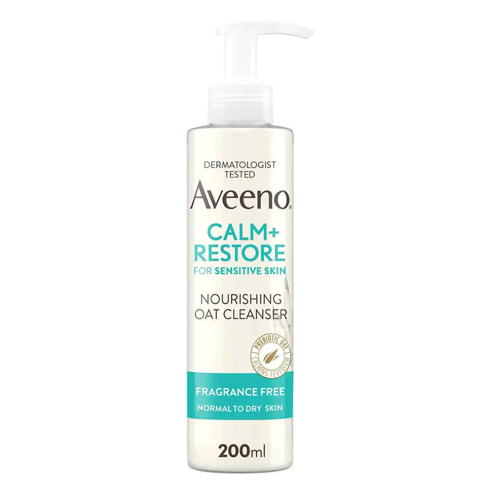 Aveeno Calm+Restore nourishing oat cleanser