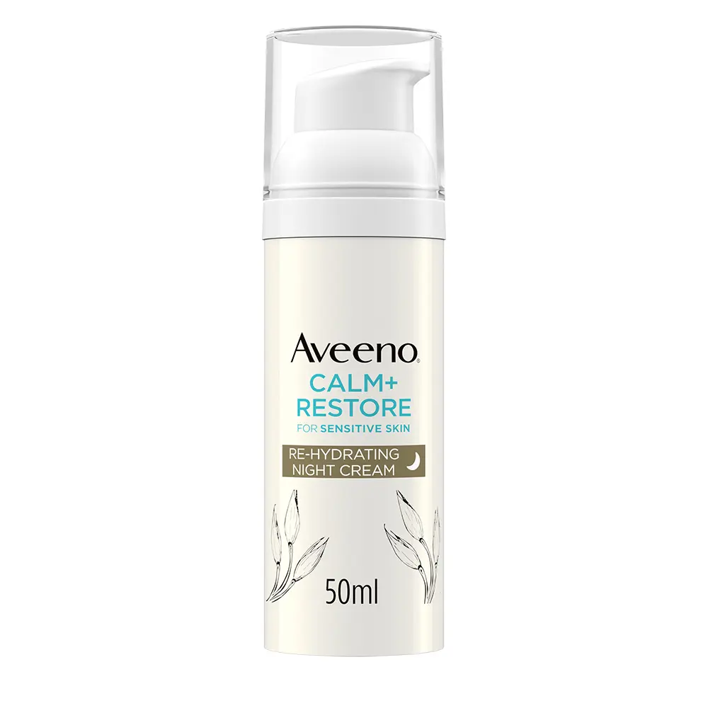 Aveeno Calm+Restore re-hydrating night cream
