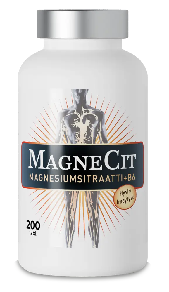 MagneCit Magnesiumsitraatti + B6-vitamiini